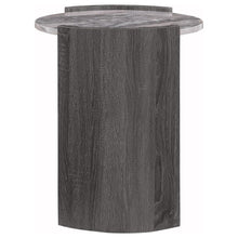 Gladstone - Round Faux Marble Top Table