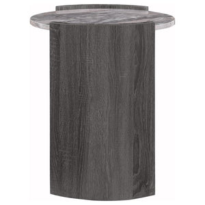 Gladstone - Round Faux Marble Top Table