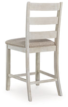 Skempton - White - Upholstered Barstool (Set of 2)