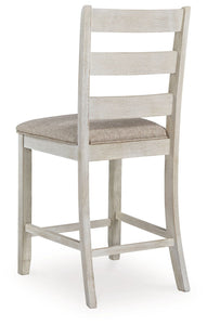 Skempton - White - Upholstered Barstool (Set of 2)