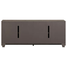 Aspen Sky - 78" TV Console - Weathered Saddle Brown
