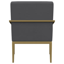 Kirra - Upholstered Metal Arm Accent Chair
