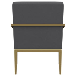 Kirra - Upholstered Metal Arm Accent Chair