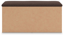 Kinlanni - Bedroom Upholstered Storage Bench - Tan / Brown