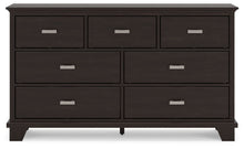 Covetown - Dark Brown - Dresser