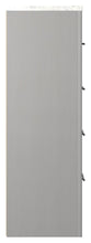 Cottonburg - Light Gray / White - Four Drawer Chest