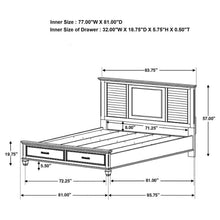 Franco - Wood Storage Panel Bed