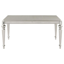 Bling Game - Extension Dining Table - Metallic Platinum
