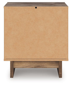 Chirason - Brown - Two Drawer Night Stand