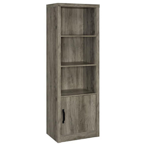 Burke - 3 Piece TV Entertainment Center - Gray Driftwood