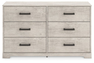 Shawburn - Gray - Six Drawer Dresser