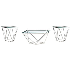 Brittania - Square Coffee Table Set