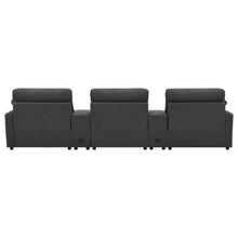 Collins - 5-Piece Power Reclining Home Theater Seating