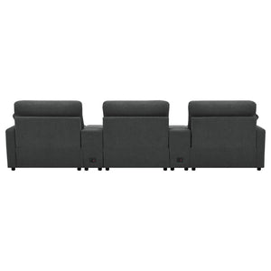 Collins - 5-Piece Power Reclining Home Theater Seating