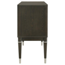 Reseda - 4-Door Dining Sideboard Server With Shelves - Ash Brown