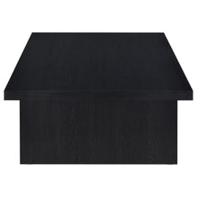 Max - Rectangular Engineered Laminate Coffee Table - Black