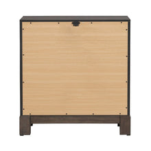 Modern Edge - Nightstand With Charging Station - Brown
