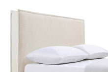 Izzy - Upholstered King Panel Headboard - Sand