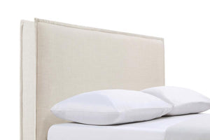 Izzy - Upholstered King Panel Headboard - Sand