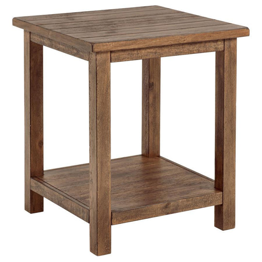 Payne - Wood End Table with Shelf