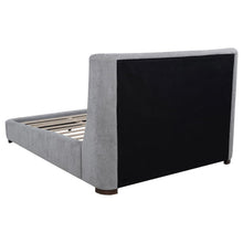 Rennes - Upholstered Wingback Platform Bed
