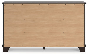 Covetown - Dark Brown - Dresser