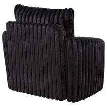 Sarco - Corduroy Upholstered Swivel Accent Arm Chair