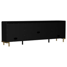 Arini - Rattan Cane 2-Door TV Stand Media Console