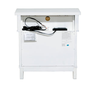 Stoney Creek - 3 Drawer Nightstand - White