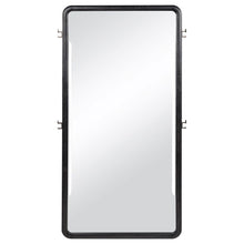 Leandro - 76" Full Length Floor Mirror - Burnished Black