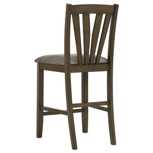 Canfield - 5 Piece Counter Height Dining Set - Brown