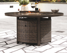 Paradise Trail - Medium Brown - Round Fire Pit Table