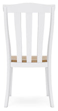 Ashbryn - White / Natural - Dining Room Side Chair (Set of 2)