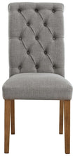 Harvina - Gray - Dining UPH Side Chair (Set of 2)