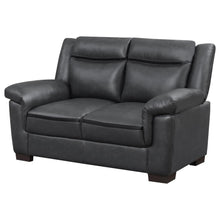 Arabella - Upholstered Padded Arm Loveseat - Gray