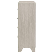 Trenton - 4-Drawer Bedroom Chest Of Drawers - Rustic Cream