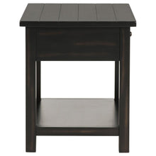 Payne - 1 Drawers Wood End Table with Shelf