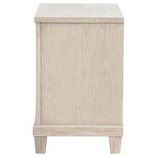 Pembroke - 2-Drawer Nightstand Bedside Table - Washed Oak