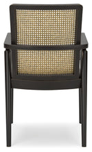 Galliden - Dining Upholstered Arm Chair (Set of 2) - Black