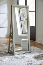 Evesen - Champagne - Floor Standing Mirror With Storage