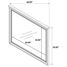 Pembroke - Dresser Mirror - Washed Oak