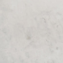 Astoria - Round Genuine Marble Side End Table - White