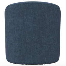 Oliver - Swivel Accent Chair - Textured Navy