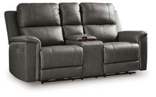 Bleckley - Power Reclining Loveseat With Console / Adjustable Headrest