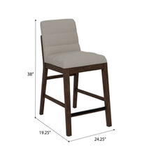 Ronin - Upholstered Stools (Set of 2) - Rich Brown