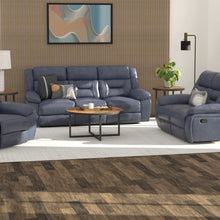 Declan - Swivel Gliding Recliner - Naval Blue