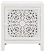 Fossil - White - Accent Cabinet