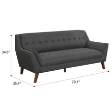 Binetti - Sofa - Charcoal Pebble