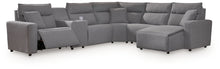 Modmax II - Reclining Sectional - Salt And Pepper