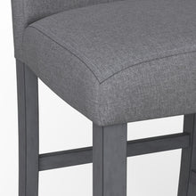 Seneca - Upholstered Barstools (Set of 2) - Walnut Ash